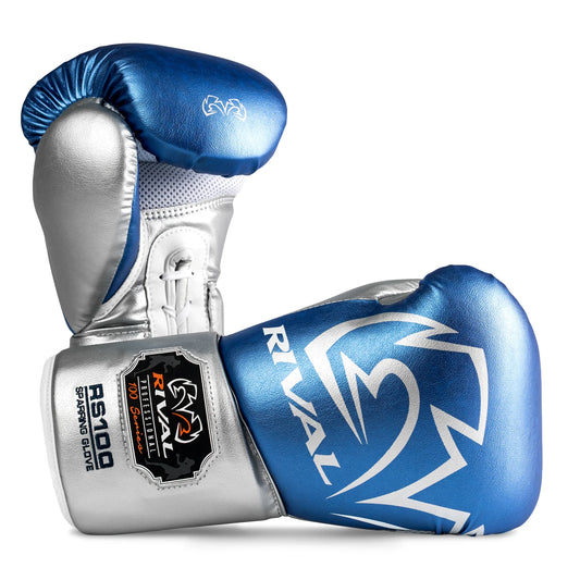 Rival Boxing RS100 Professional Sparring Gloves - Blue