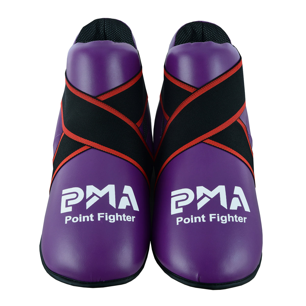 Semi Contact Point Sparring Boots - Purple