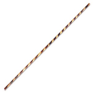 Bo Staff Rattan Burnt Spiral Pattern 6ft ( 72" )