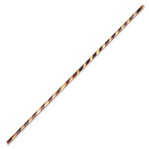Bo Staff Rattan Burnt Spiral Pattern 6ft ( 72" ) - PRE ORDER