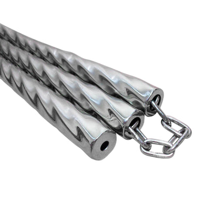 Wushu Steel 3 Sectional Staff