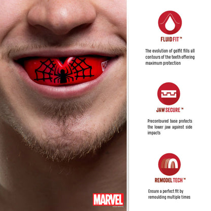 SAFEJAWZ Marvel Spiderman Mouthguard