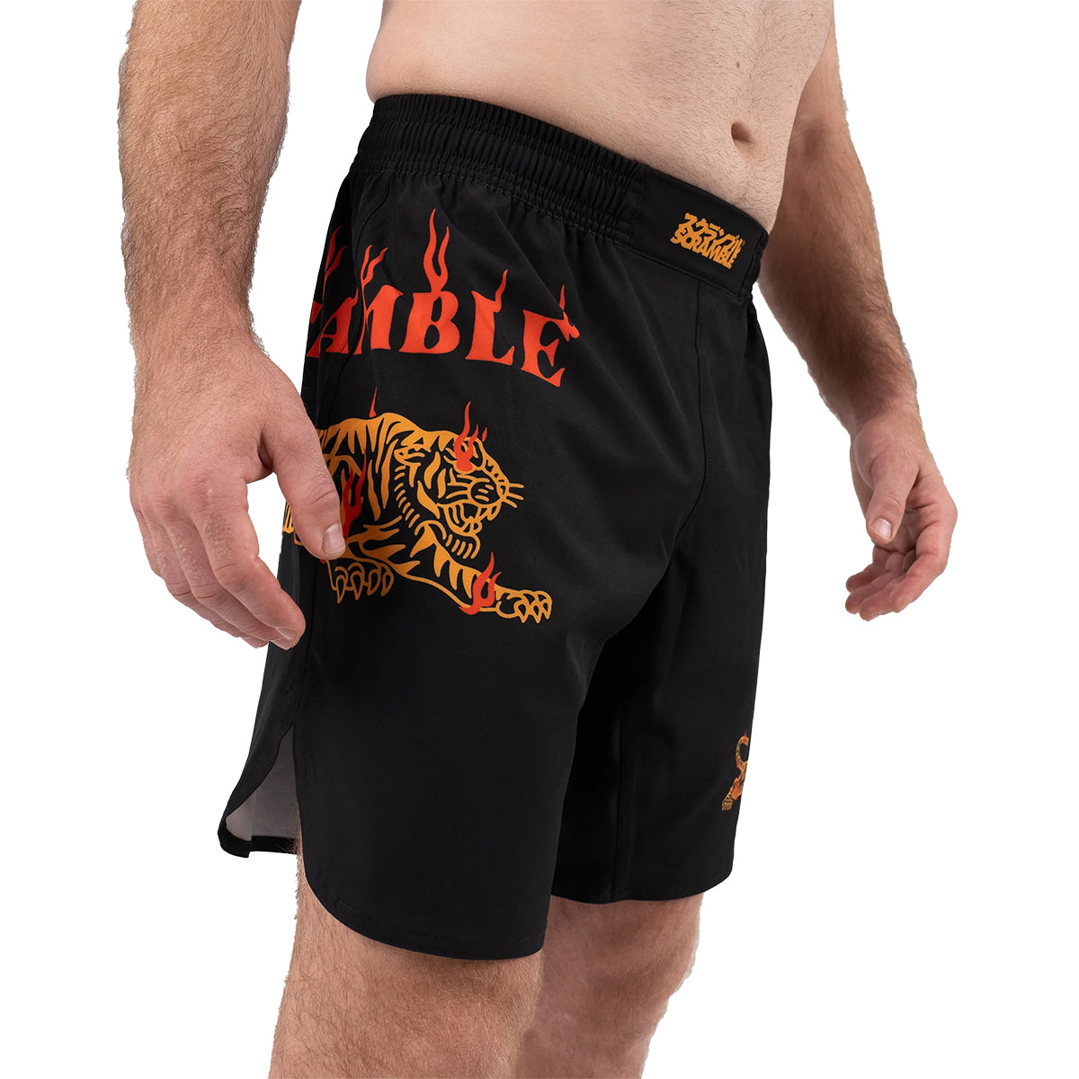 Scramble Burning Tiger Grappling Fight Shorts
