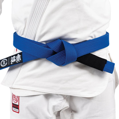 Scramble Kihon BJJ Jiu Jitsu Gi Belt - Blue