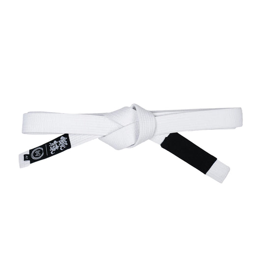 Scramble Kihon BJJ Jiu Jitsu Gi Belt - White