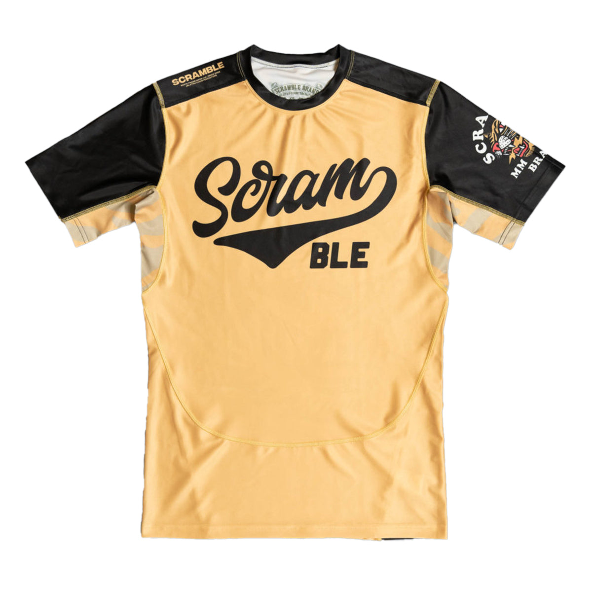 Scramble Tigre Short Sleeve Rash Guard