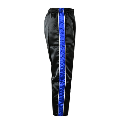 Full Contact Competition Striped Trousers - Black/Blue   - NEW