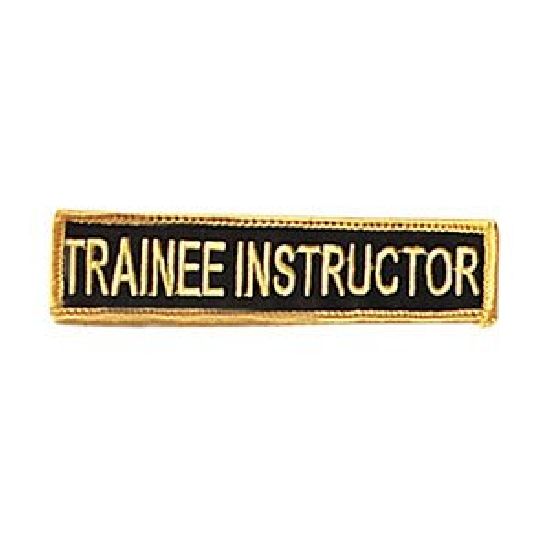 Trainee Instructor Patch:  P125