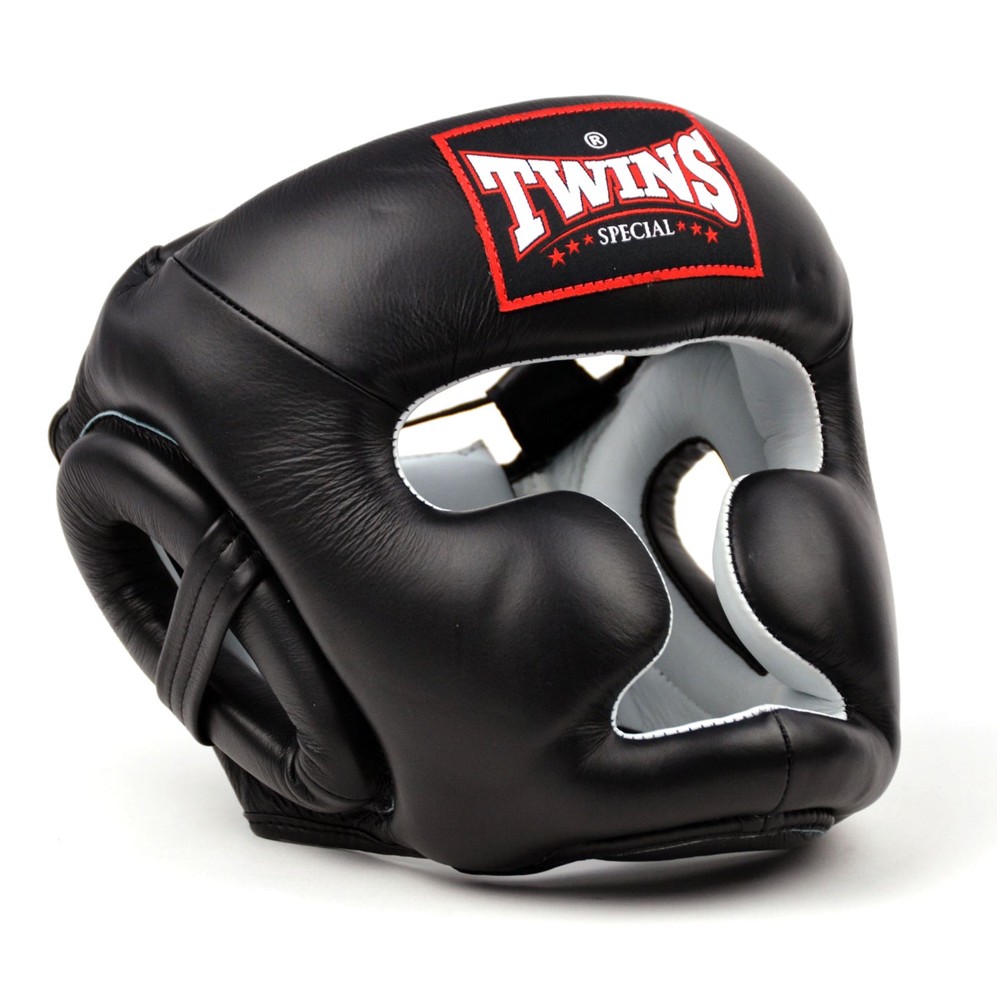 Twins HGL3 Black Leather Sparring Head Guard - PRE ORDER