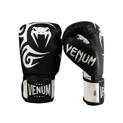 Venum Mike Tyson Replica Boxing Gloves - Deep Black/Optical Whit