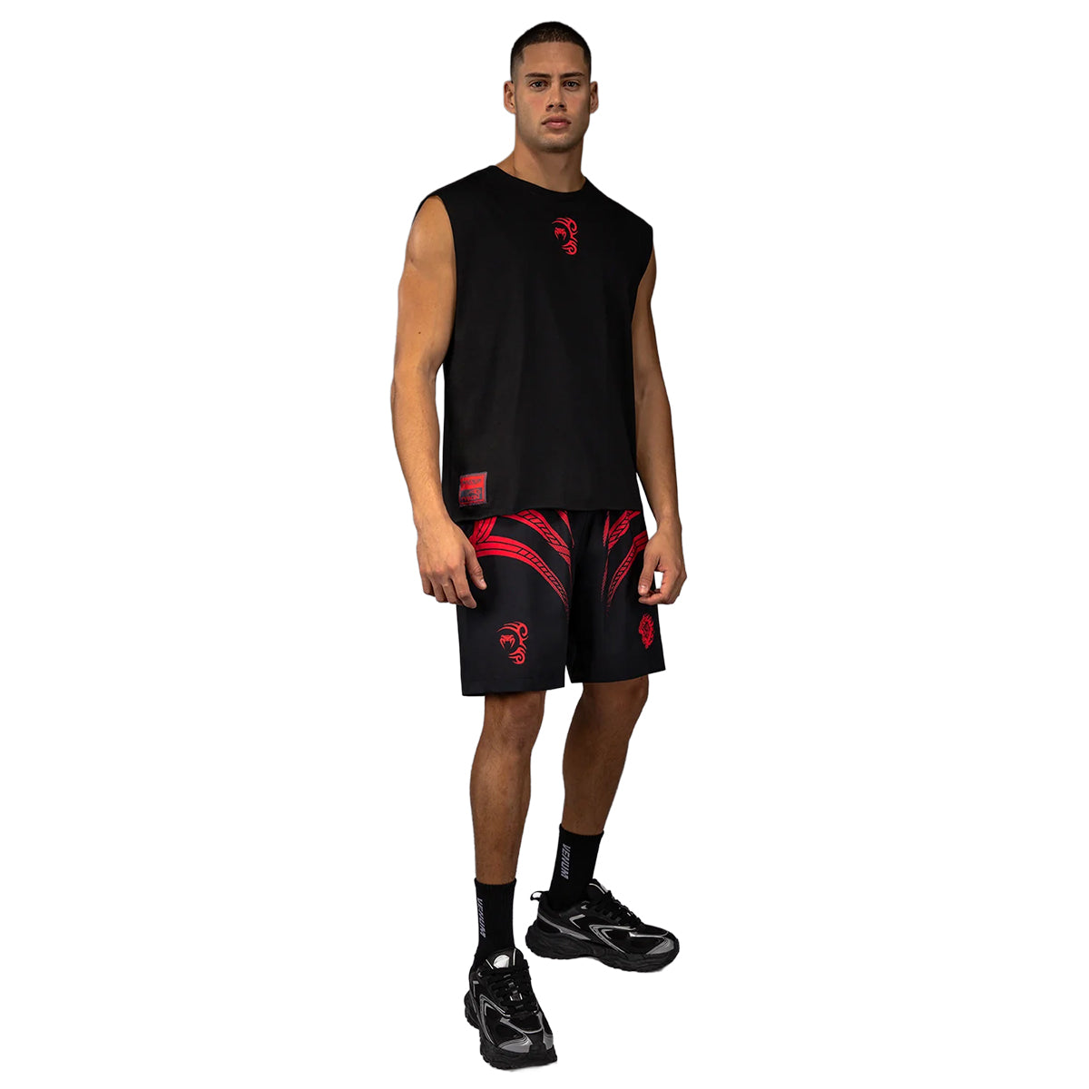 Venum x Mike Tyson Tiger Sleeveless T-Shirt - Deep Black