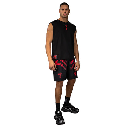 Venum x Mike Tyson Tiger Sleeveless T-Shirt - Deep Black