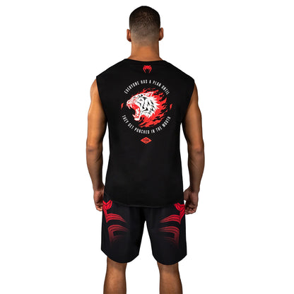Venum x Mike Tyson Tiger Sleeveless T-Shirt - Deep Black