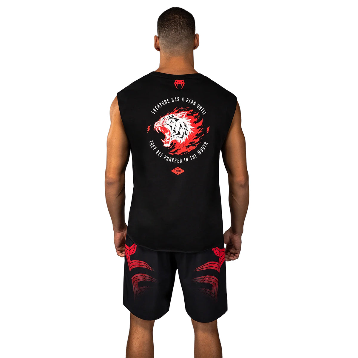 Venum x Mike Tyson Tiger Sleeveless T-Shirt - Deep Black