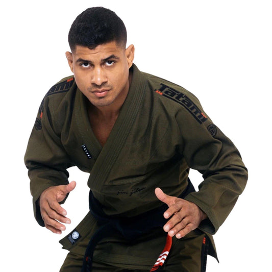 Tatami Elements Superlite Jiu Jitsu Gi - Khaki