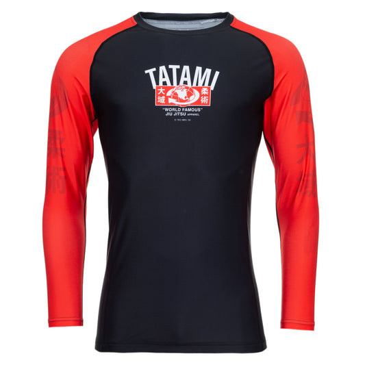 Tatami Mens No Gi World Famous Long Sleeve Rash Guard