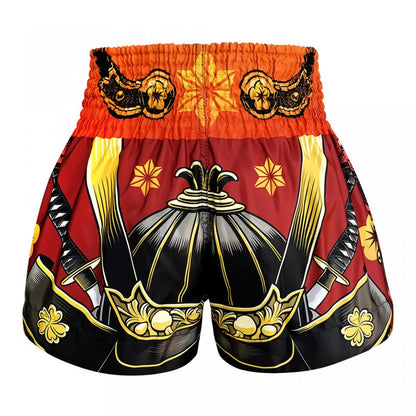 TUFF Samurai Skull Muay Thai Shorts