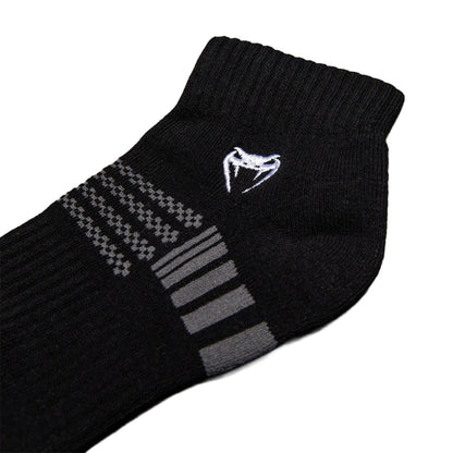 Venum Vector Ankle Socks 3 Pack - ( Large Size ) - Black/Grey
