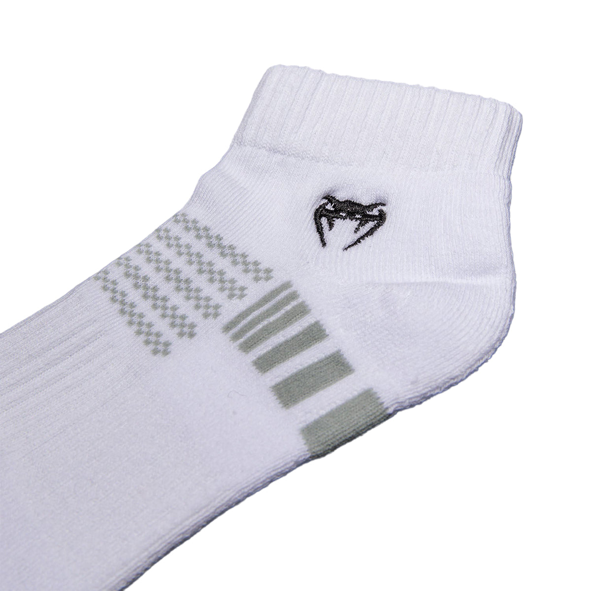 Venum Vector Ankle Socks 3 Pack - ( Large Size ) - White/Grey