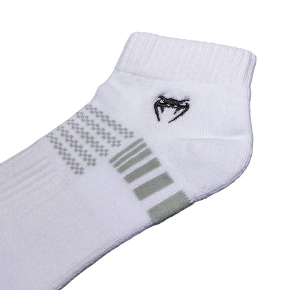 Venum Vector Ankle Socks 3 Pack - ( Large Size ) - White/Grey