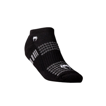 Venum Vector No-Show Socks 3 Pack - ( Large Size ) - Black/Grey