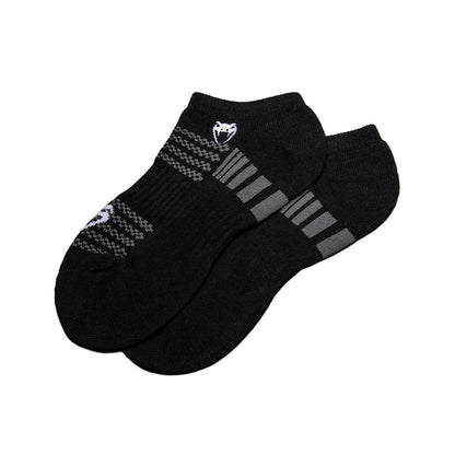 Venum Vector No-Show Socks 3 Pack - ( Large Size ) - Black/Grey