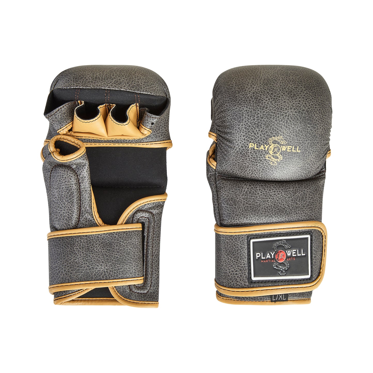 Playwell MMA "Vintage Series" 7oz Sparring Gloves