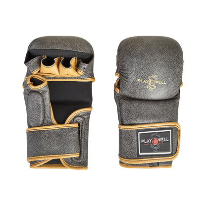 Playwell MMA "Vintage Series" 7oz Sparring Gloves