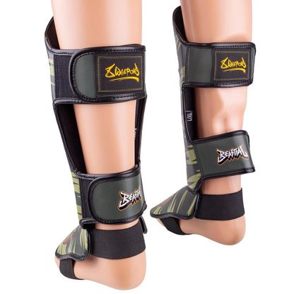 8 Weapons Kids Viper Muay Thai Shin Guards