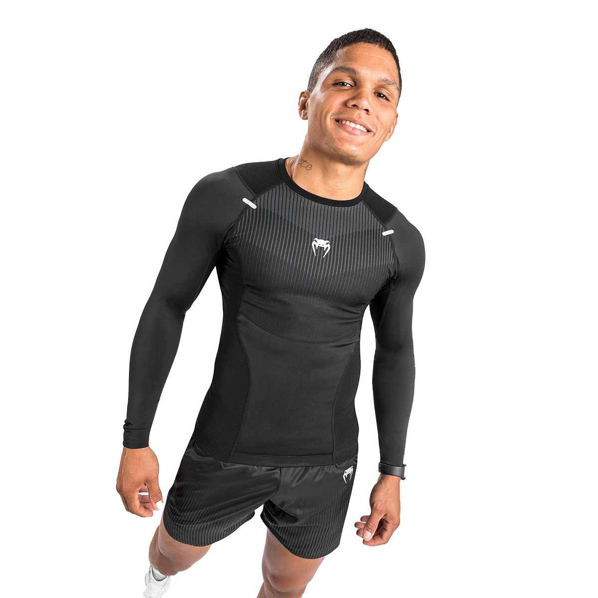 Venum Biomecha Long Sleeve MMA/Jiu Jitsu Compression Rash Guard