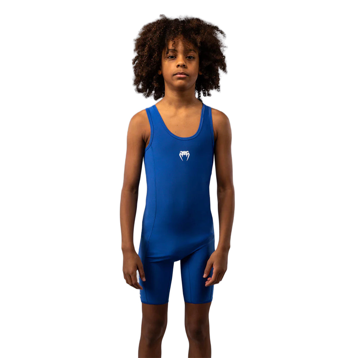 Venum Challenger Kids Wrestling Singlet - Blue