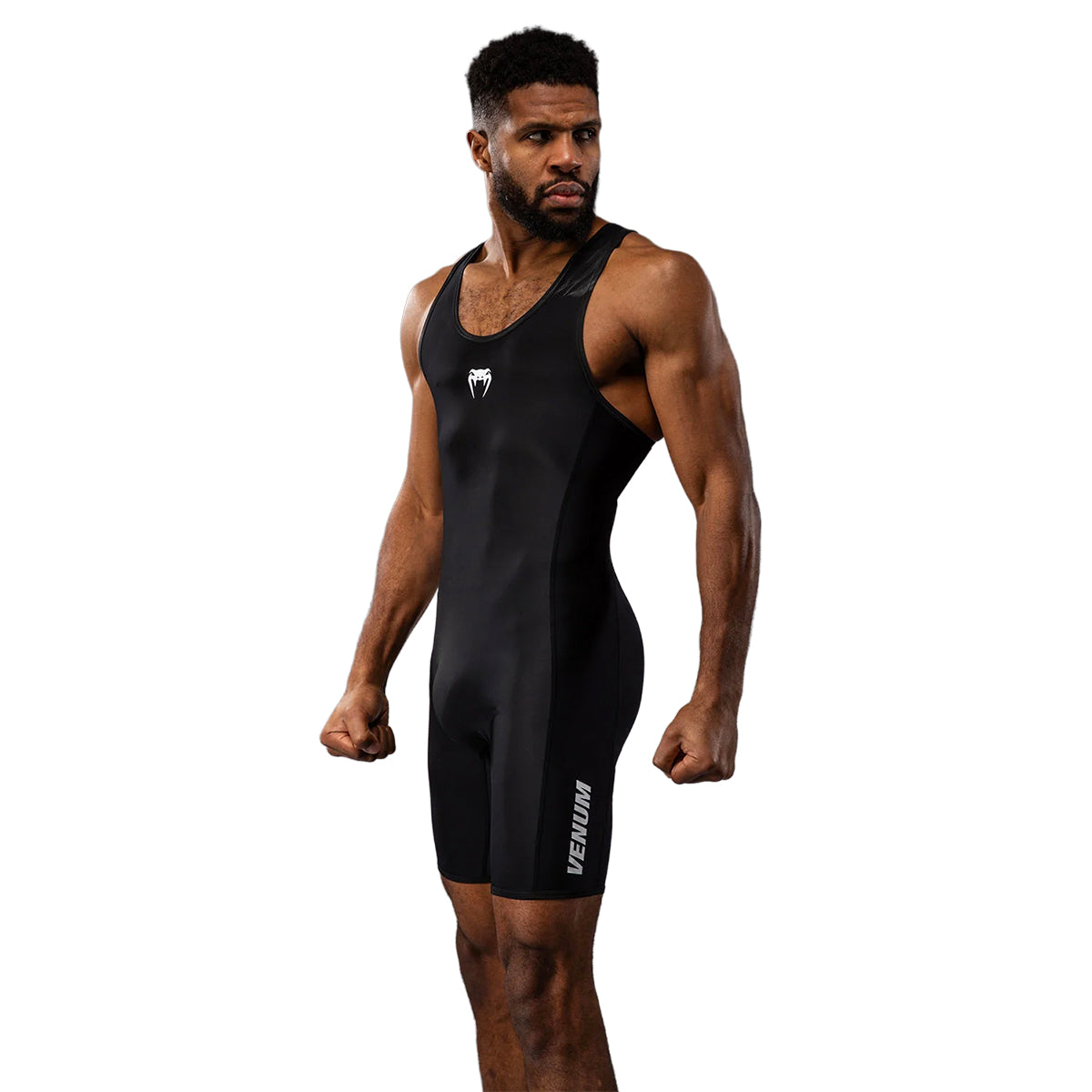 Venum Challenger Men's Wrestling Singlet - Black