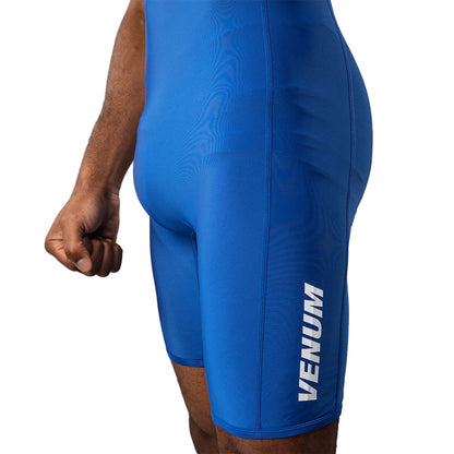 Venum Challenger Men's Wrestling Singlet - Blue