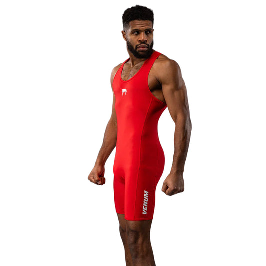 Venum Challenger Men's Wrestling Singlet - Red