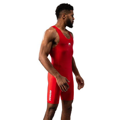 Venum Challenger Men's Wrestling Singlet - Red