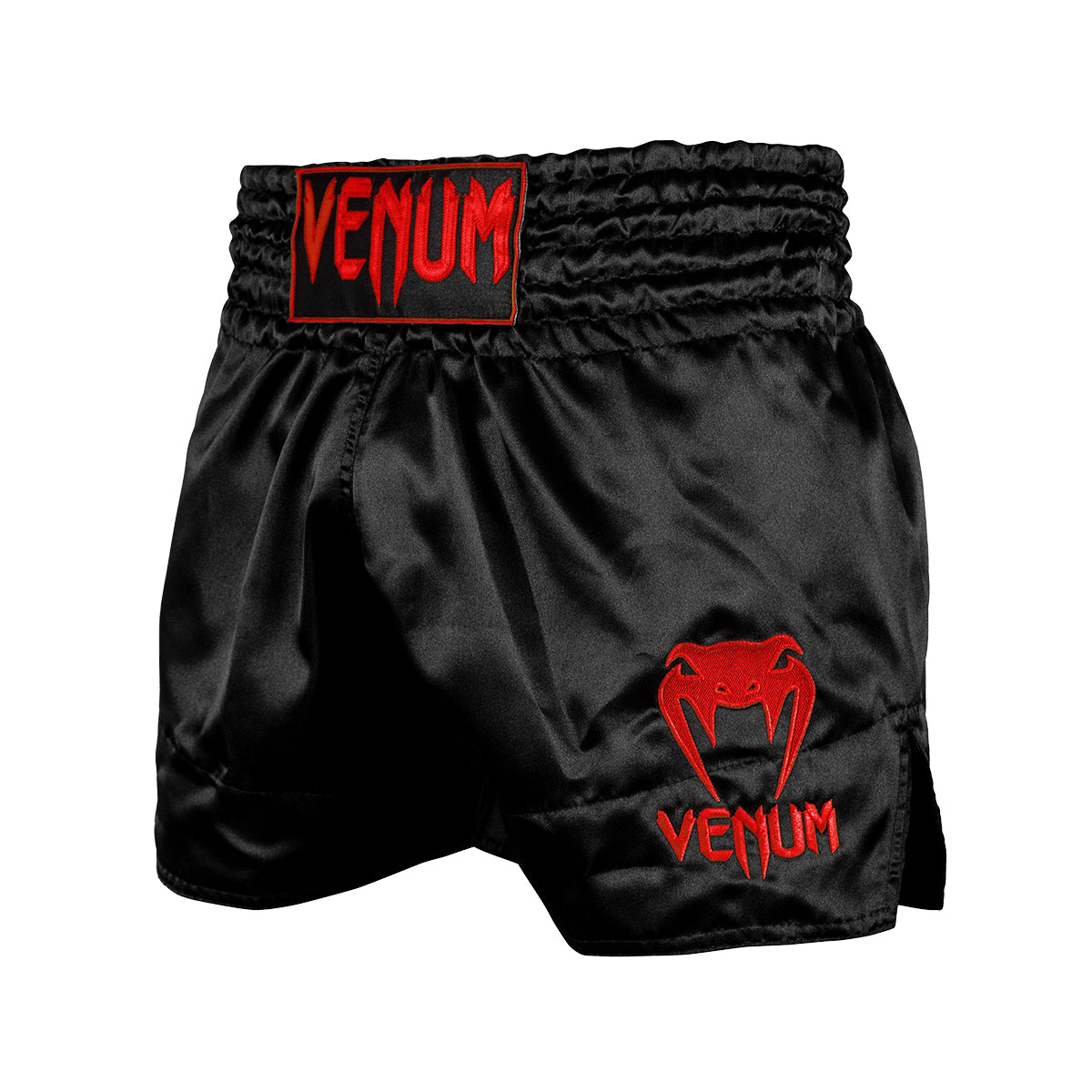 Venum Classic Muay Thai Shorts  - Black/Red