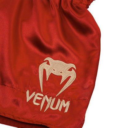 Venum Classic Muay Thai Shorts  - Red