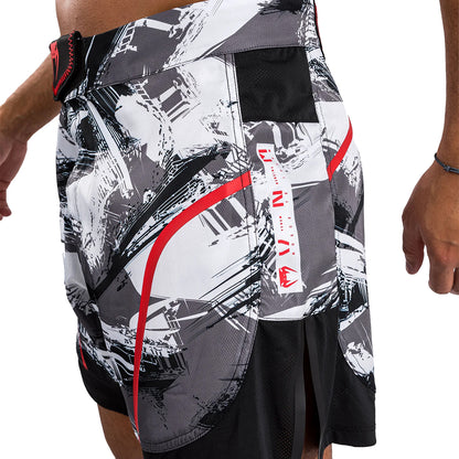 Venum Electron 3.0 MMA Fight Shorts - Camo Grey