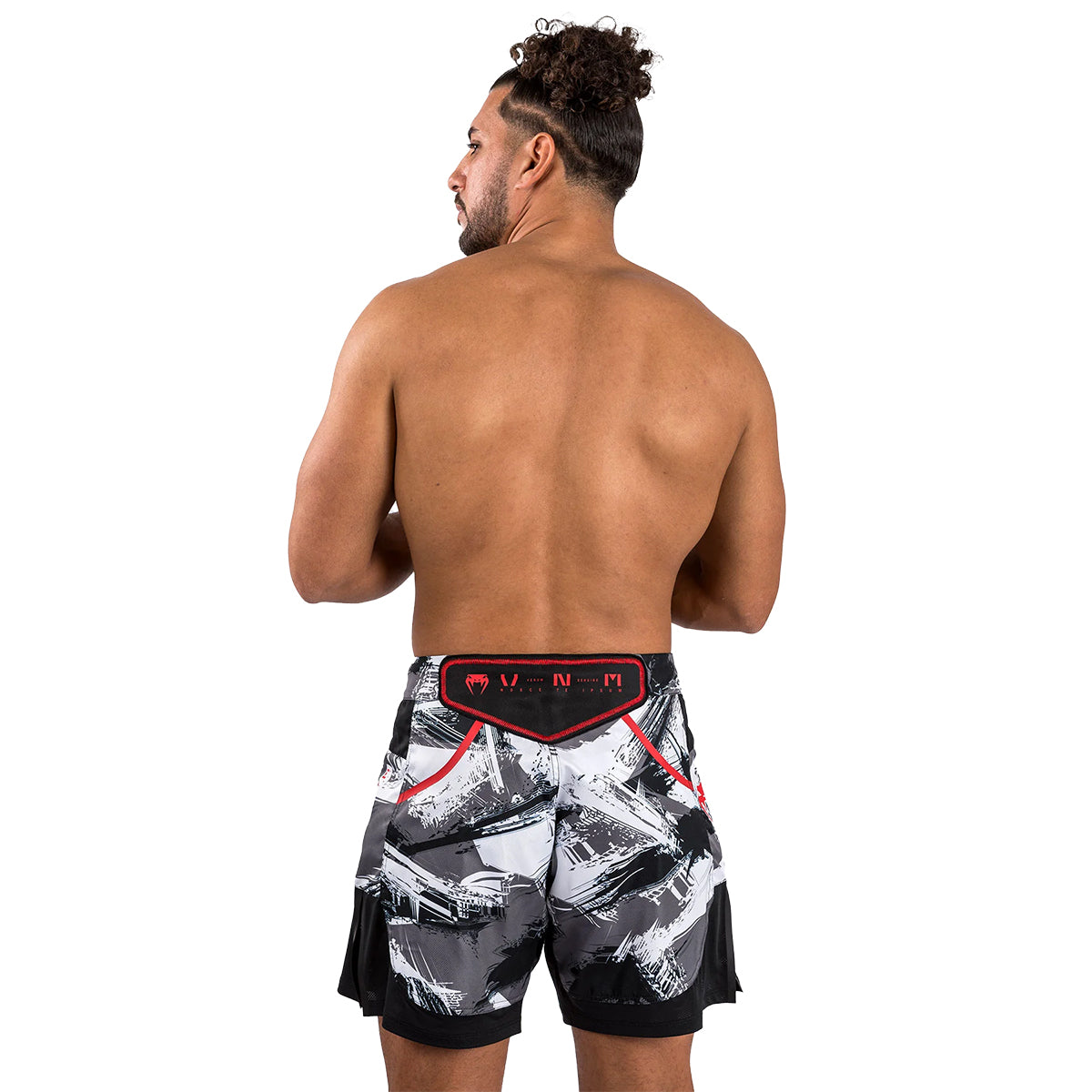 Venum Electron 3.0 MMA Fight Shorts - Camo Grey