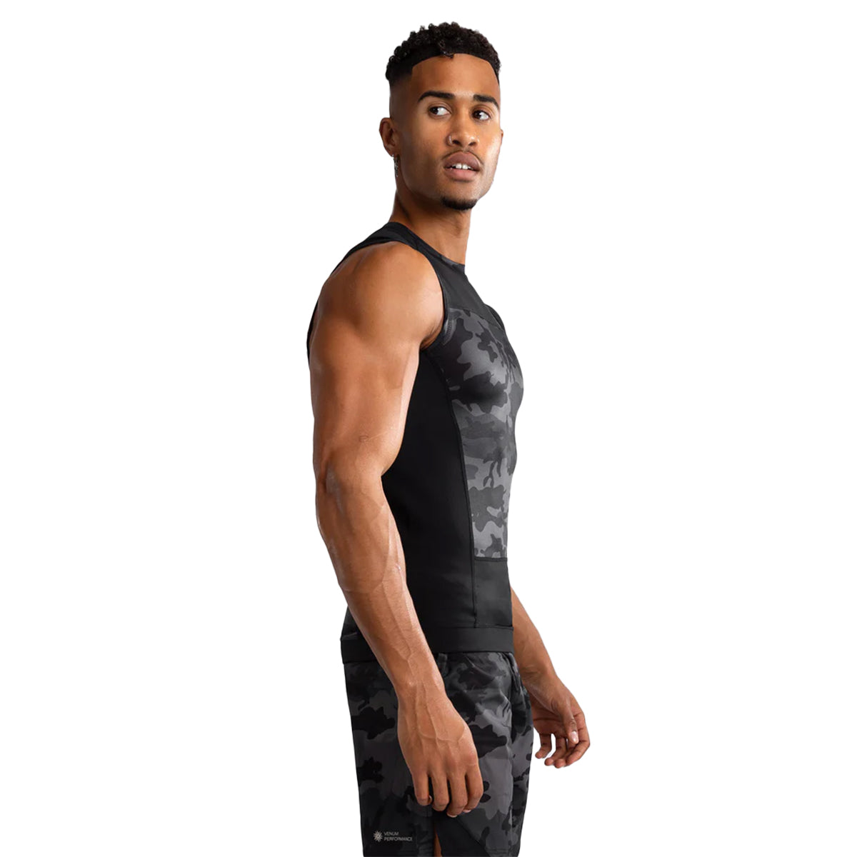 Venum G-Fit Air MMA Sleeveless Rashguard - Urban Camo