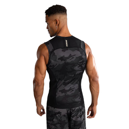 Venum G-Fit Air MMA بدون أكمام Rashguard - مموه حضري
