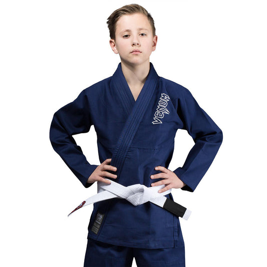 Venum Kids Contender Jiu Jitsu Gi - Navy