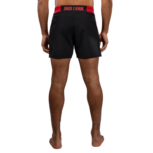 Venum x Roger Gracie Signature Fightshorts - Black/Red