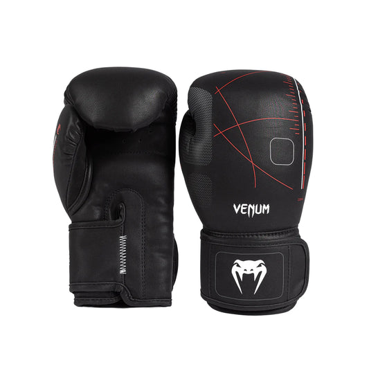قفازات الملاكمة Venum Tactical XT - أسود/أحمر ناري