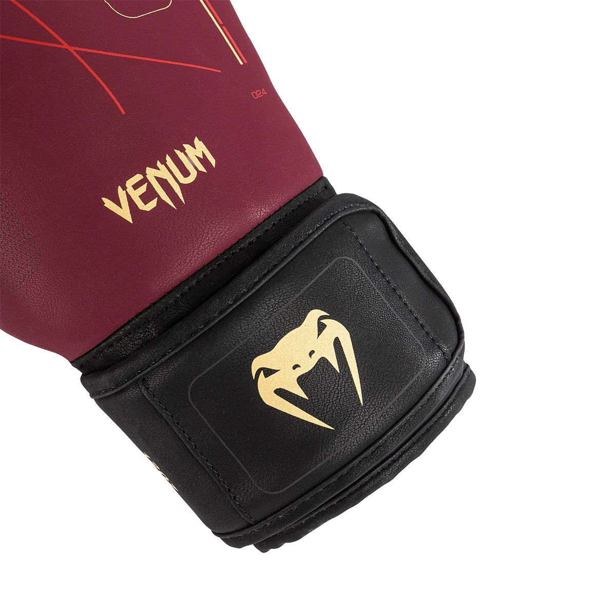 قفازات الملاكمة Venum Tactical XT - عنابي/ذهبي/أسود