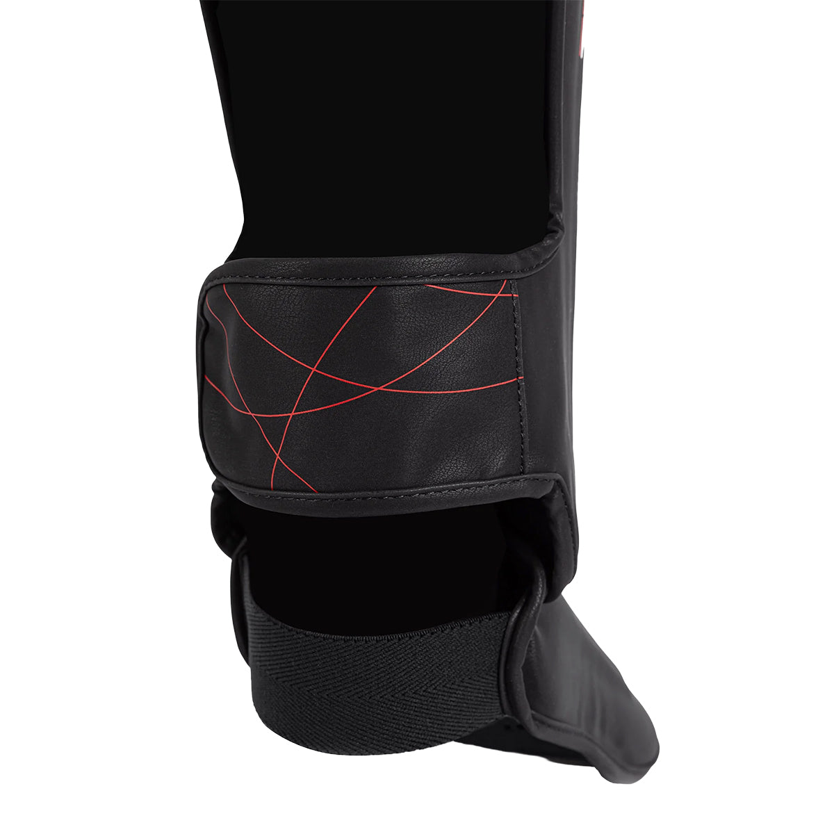 Venum Tactical XT Shinguards - Black/Fire Red