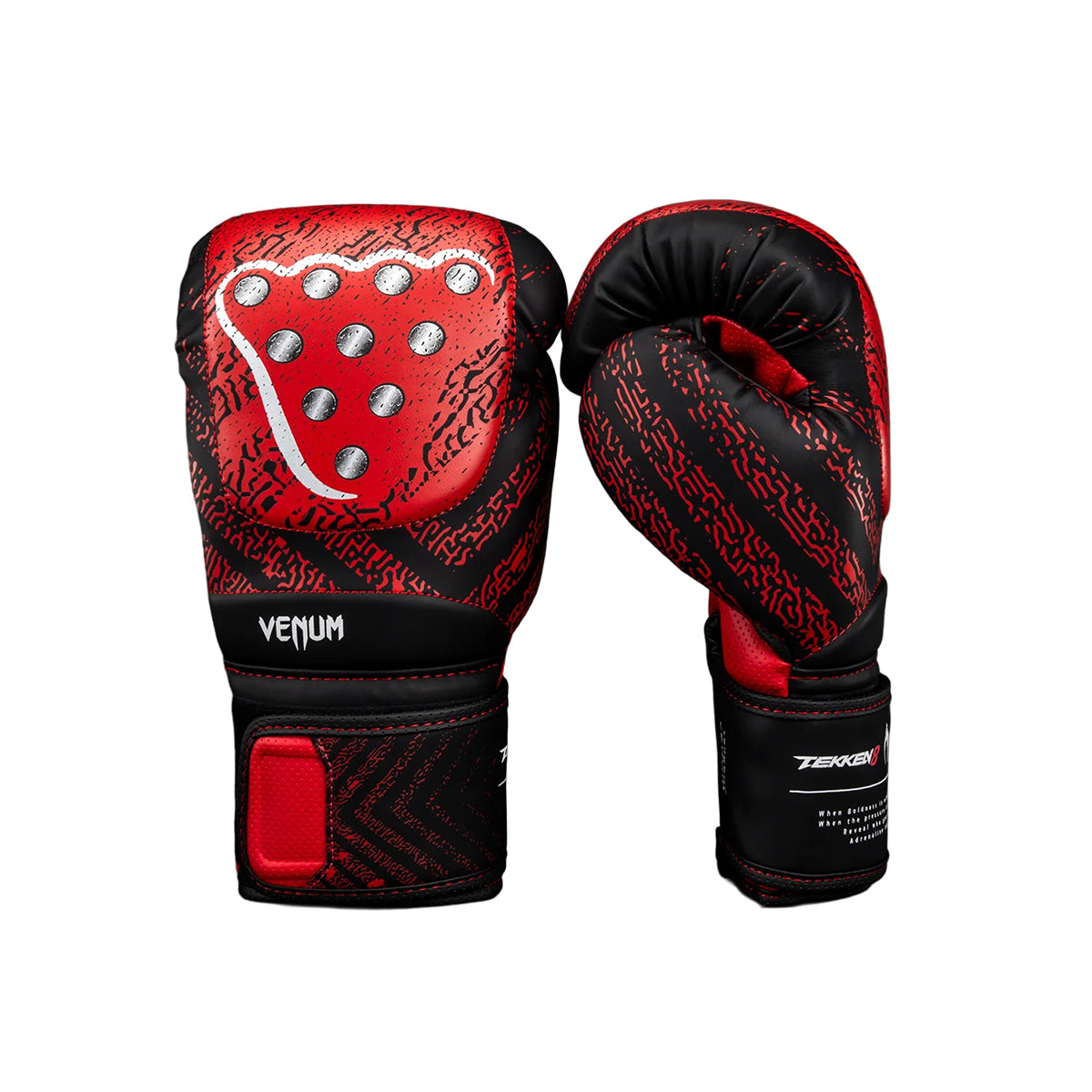 Venum x TEKKEN 8 Boxing Gloves - Kazuya - Red/Black