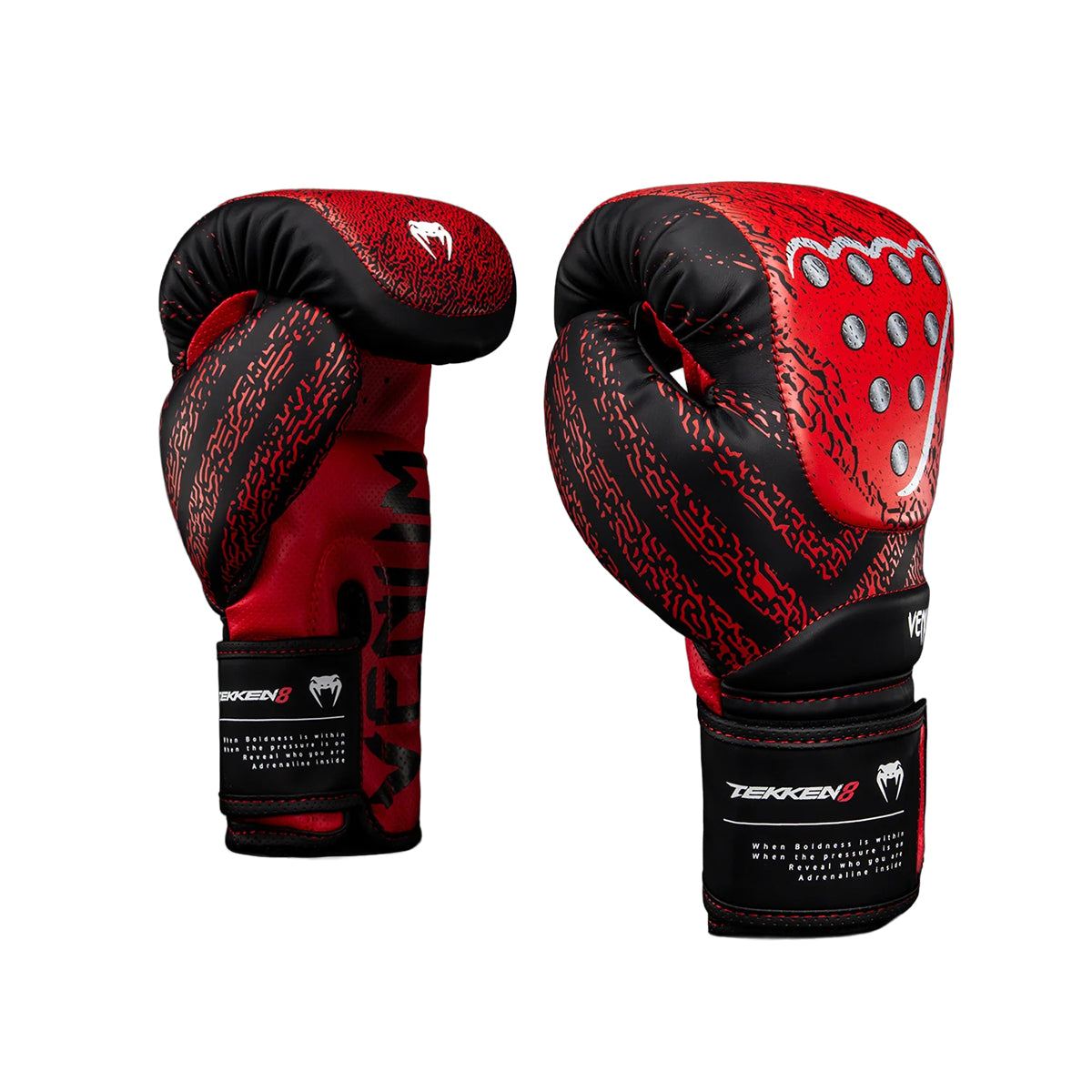 Venum x TEKKEN 8 Boxing Gloves - Kazuya - Red/Black