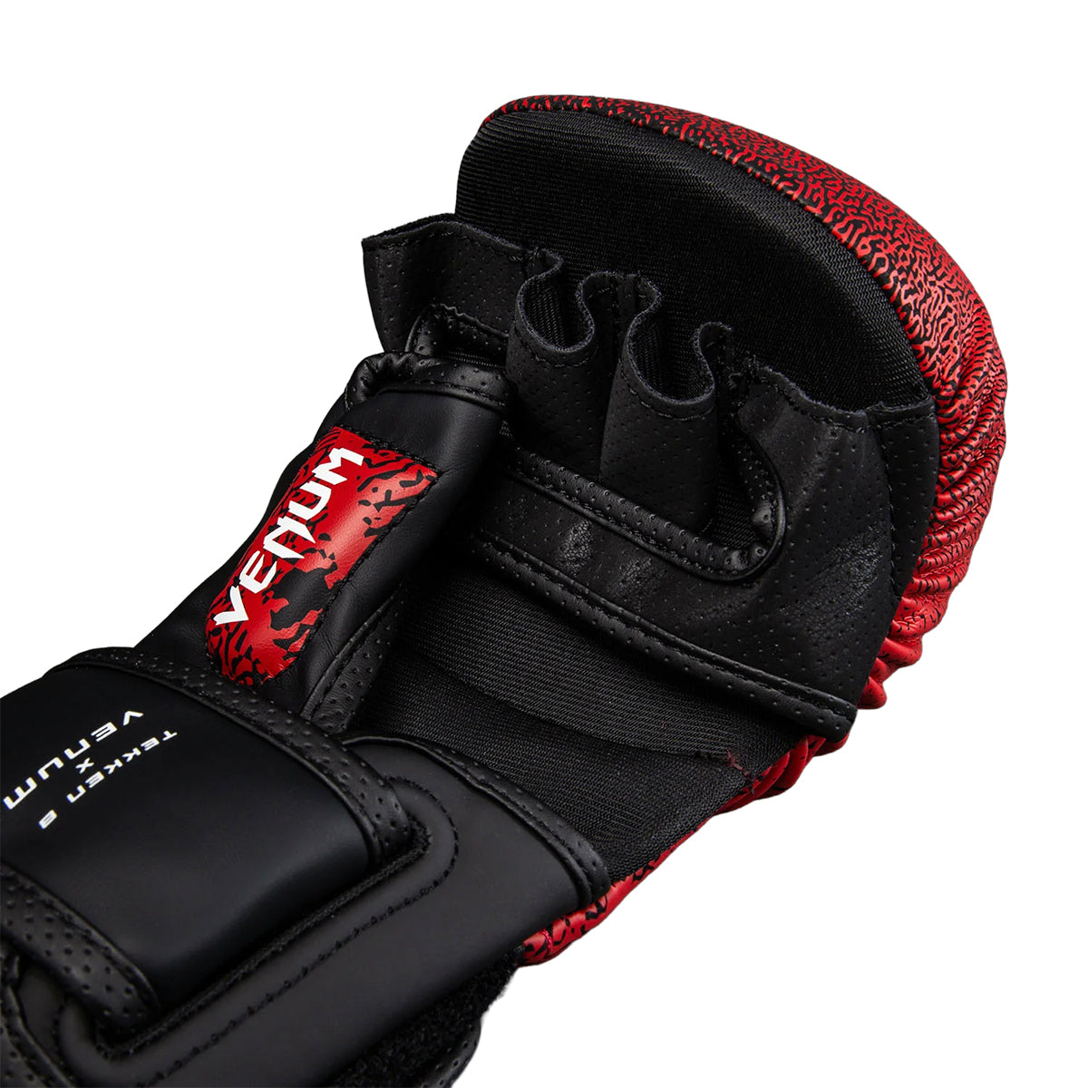 Venum x TEKKEN 8 MMA Sparring Gloves - Kazuya Black/Red - 7oz
