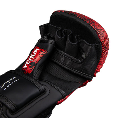 Venum x TEKKEN 8 MMA Sparring Gloves - Kazuya Black/Red - 7oz